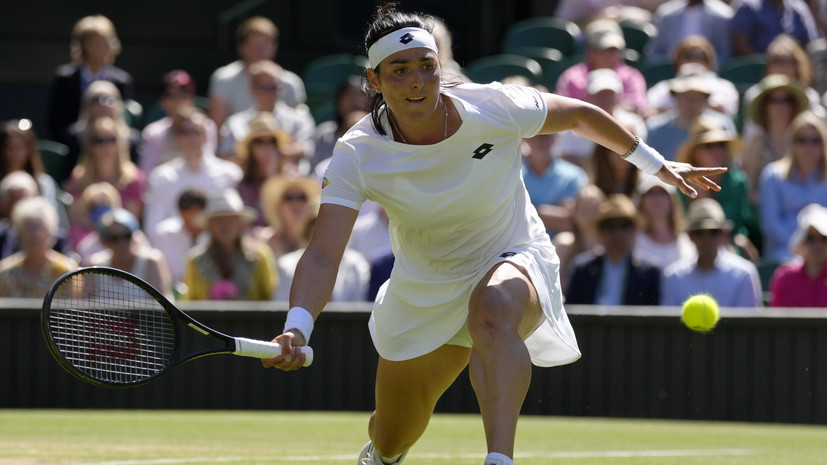 Тунисская теннисистка Жабер пробилась в финал Уимблдона