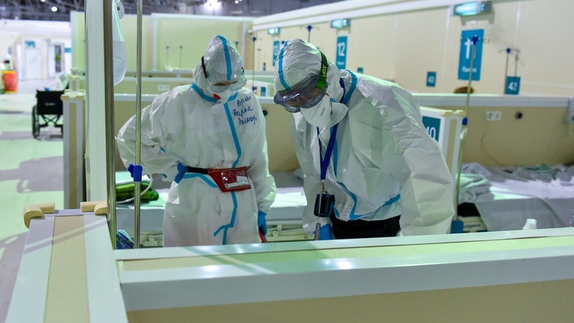 В России за сутки госпитализированы 1266 человек с коронавирусом