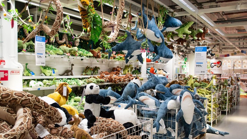 В IKEA заявили о временной приостановке онлайн-распродажи в России