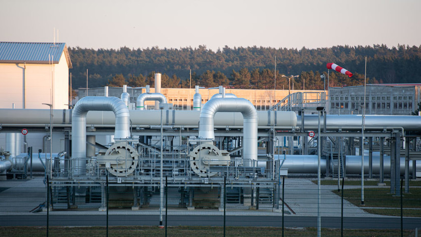 Темпы заполнения газом ПХГ Европы сократились вдвое на фоне остановки «Северного потока»