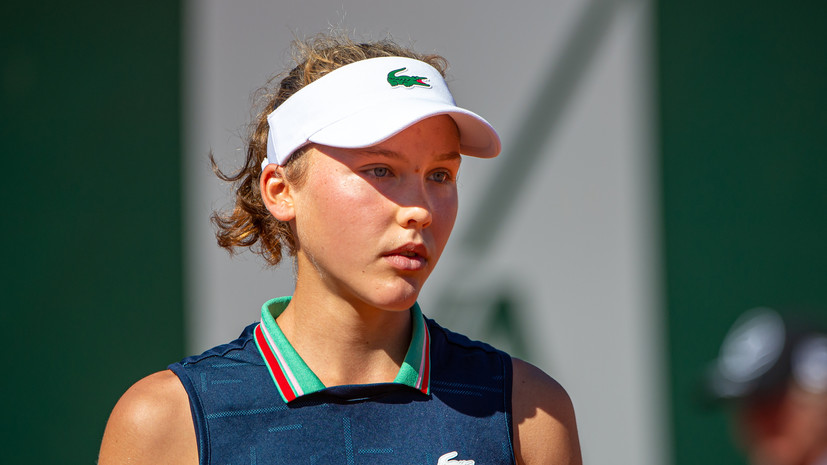 Андреева не смогла пробиться в 1/4 финала турнира WTA в Лозанне