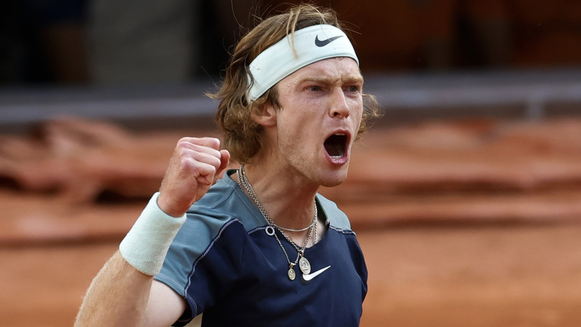 Рублёв вышел в четвертьфинал турнира в шведском Бостаде