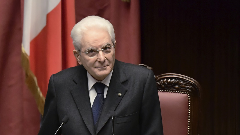 Президент Италии Маттарелла не принял отставку премьера Драги