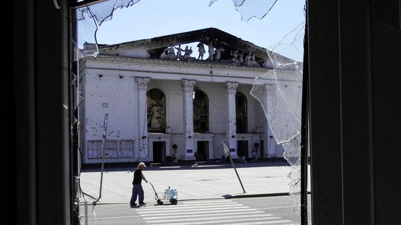Помощник МВД ЛНР рассказал о причине взрыва в мариупольском драматическом театре