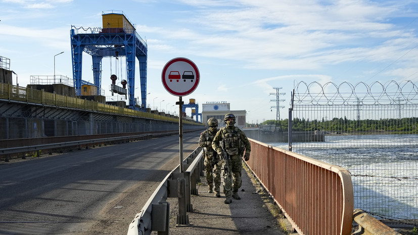 РИА Новости: при обстреле Каховской ГЭС со стороны ВСУ погибли два человека