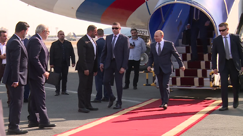 Путин прибыл в Тегеран для участия в саммите с Раиси и Эрдоганом
