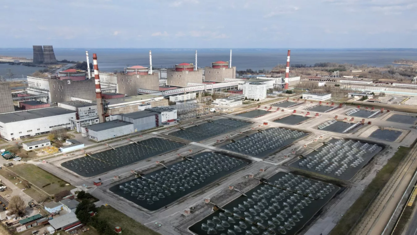 Пожар на Запорожской АЭС удалось потушить