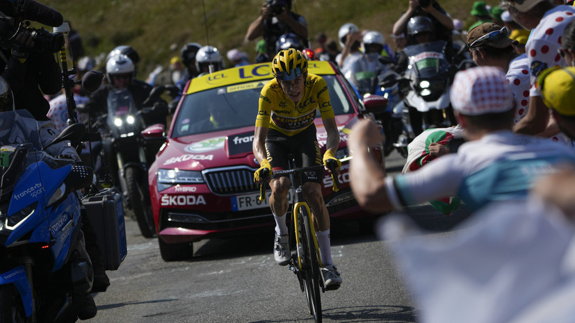 Вингегор выиграл 18-й этап «Тур де Франс»