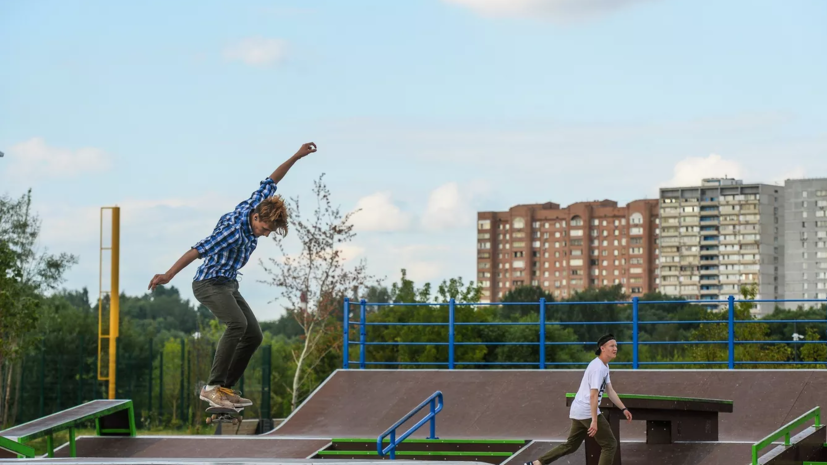 В парке «Покровское-Стрешнево» началось строительство скейт-площадки