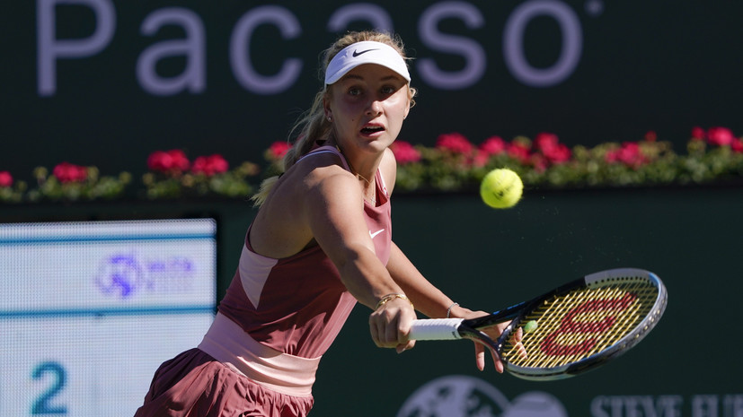 Потапова вышла в четвертьфинал турнира в Праге