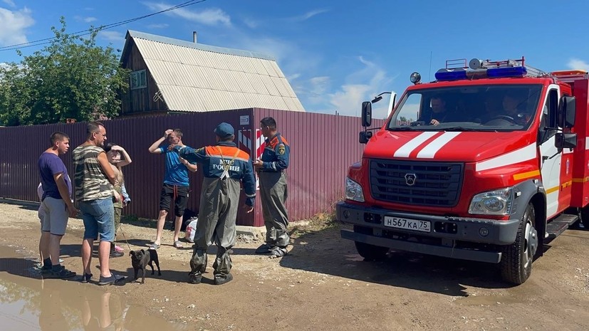 В Чите заработала система оповещения об уровне воды в реке