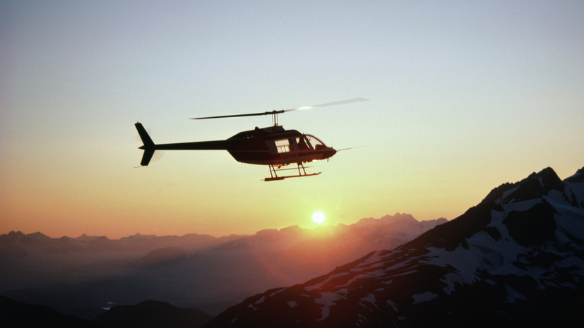 Восемь человек погибли при крушении спасательного вертолёта в Грузии
