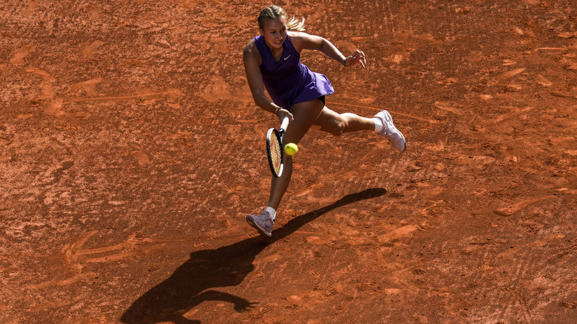 Потапова уступила Боузковой в финале теннисного турнира в Праге 