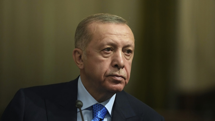 Эрдоган на совещании с кабмином обсудит процесс отгрузки зерна с Украины