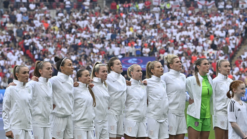 Женская сборная Англии по футболу впервые в истории стала победителем чемпионата Европы