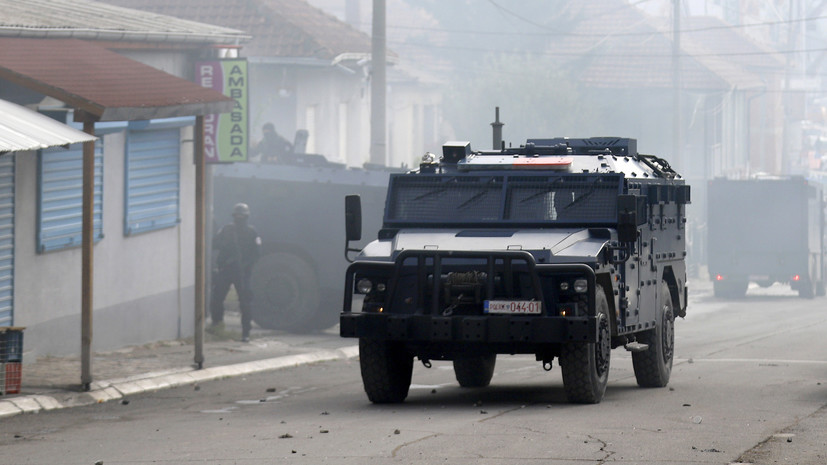 Спецподразделения косовской полиции выдвинулись на север Косова