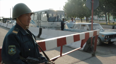 Сотрудник правоохранительных органов Узбекистана (архивное фото)