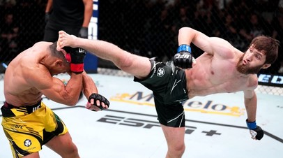 Бойцы UFC Дуглас Силва де Андраде и Саид Нурмагомедов