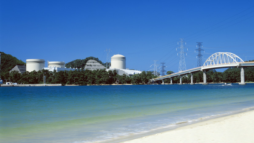 В Японии произошла утечка радиоактивной воды на третьем реакторе АЭС «Михама»