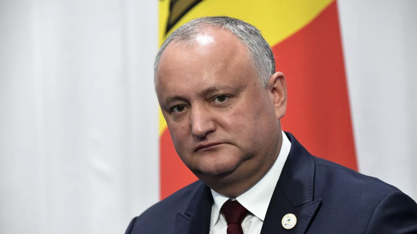 Додон призвал власти Молдавии срочно инициировать переговоры по газу с Россией