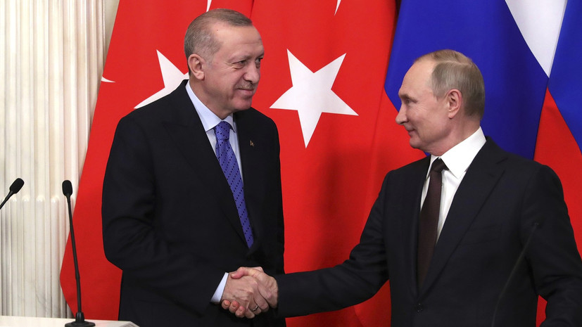 В Кремле заявили, что Путин и Эрдоган на встрече в Сочи обсудят Сирию, Украину и зерно