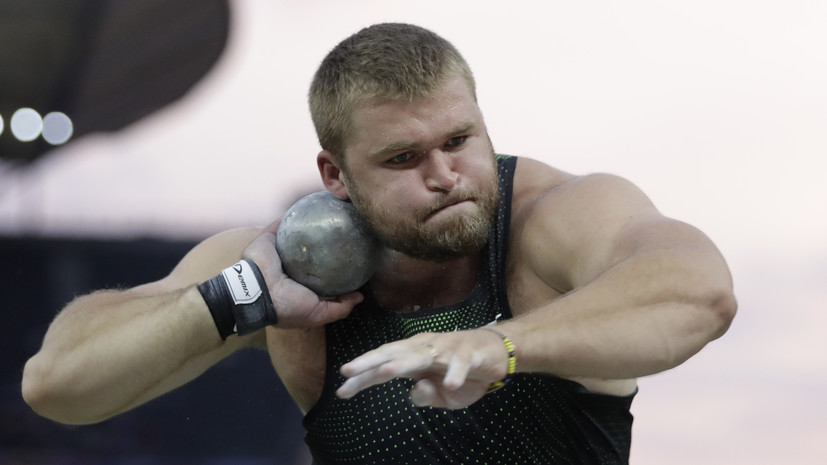 Афонин стал чемпионом России в толкании ядра