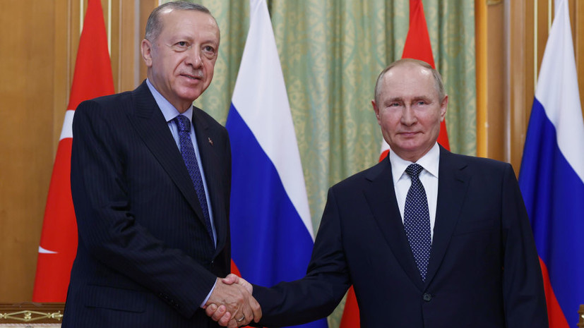 Путин и Эрдоган договорились наращивать товарооборот между Россией и Турцией
