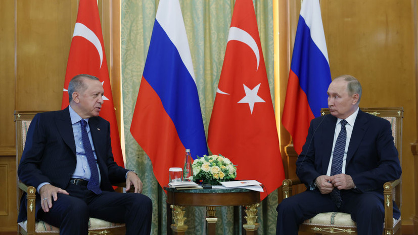 Путин и Эрдоган обсудили функционирование «Турецкого потока» и строительство «Аккую»