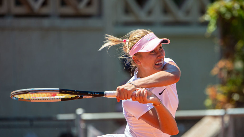 Теннисистка Потапова прокомментировала своё первое попадание в топ-50 рейтинга WTA