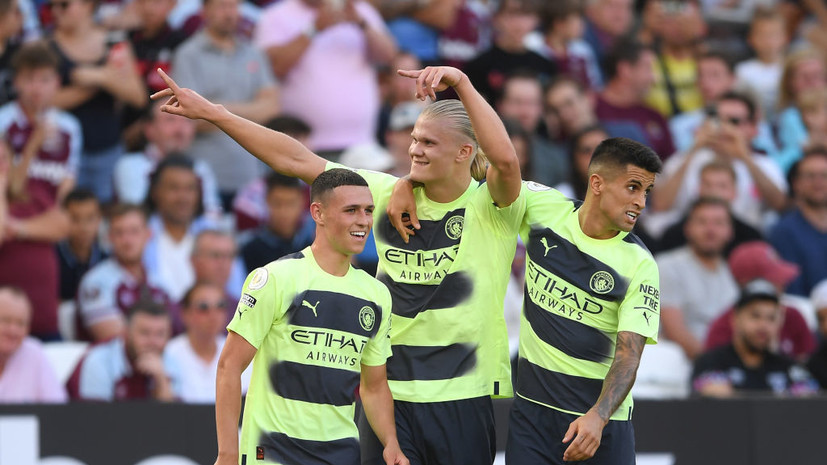 Дубль Холанда помог «Манчестер Сити» обыграть «Вест Хэм» в матче АПЛ