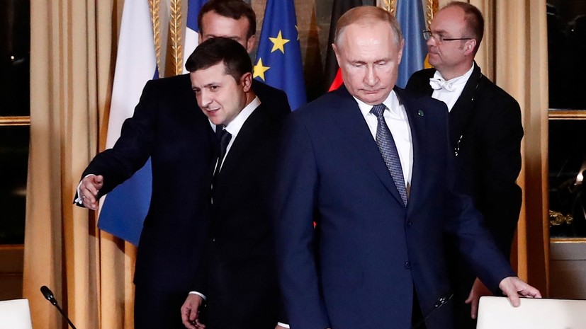 В Кремле заявили об отсутствии предпосылок для встречи Путина и Зеленского