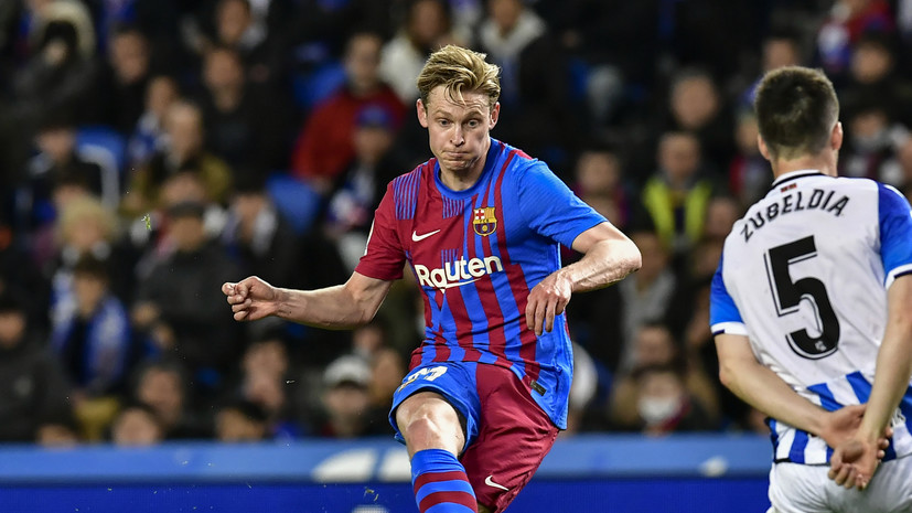The Athletic: «Барселона» намерена аннулировать новый контракт де Йонга из-за нарушений