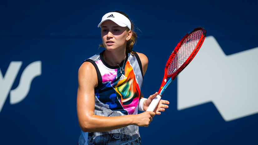 Чемпионка Уимблдона-2022 Рыбакина вылетела с турнира в Торонто во втором круге