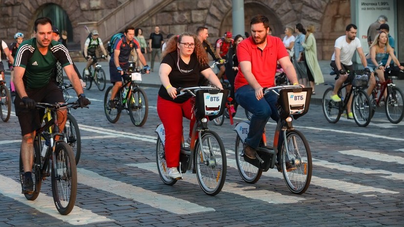В Москве осенний велофестиваль пройдёт 4 сентября