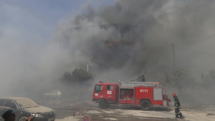 Врачи выписали из больниц 15 пострадавших в результате взрыва на ереванском оптовом рынке