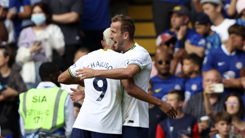 Гол Кейна в компенсированное время спас «Тоттенхэм» от поражения в матче с «Челси»