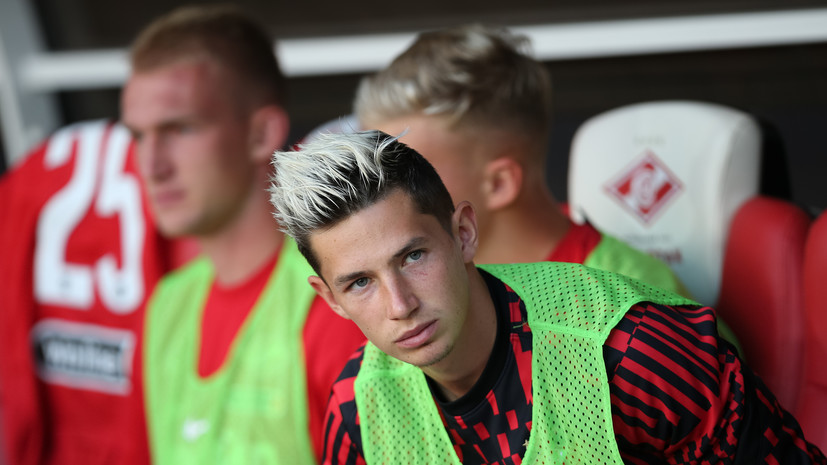 Зиньковский рассказал о своём отношении к малому игровому времени в «Спартаке»