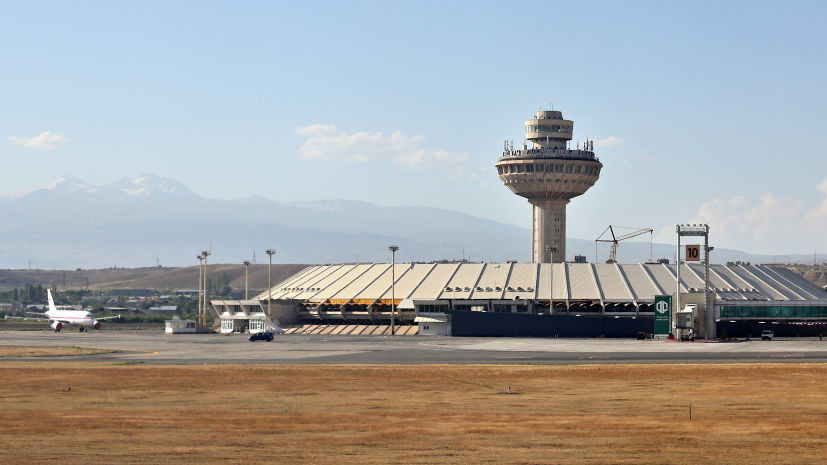 МЧС Армении получило сигнал о минировании столичного аэропорта Звартноц