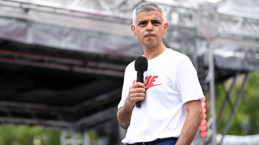 Мэр Лондона Хан допустил рост преступности в столице из-за ситуации в экономике