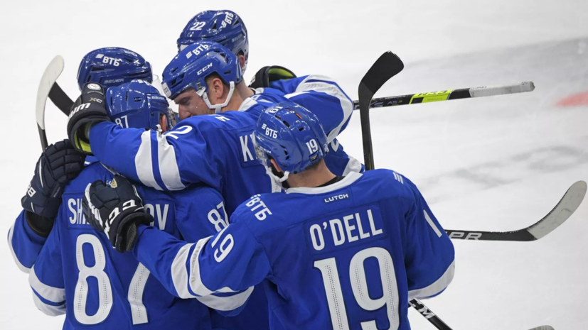 Хоккеисты «Динамо» обыграли «Спартак» в товарищеском матче