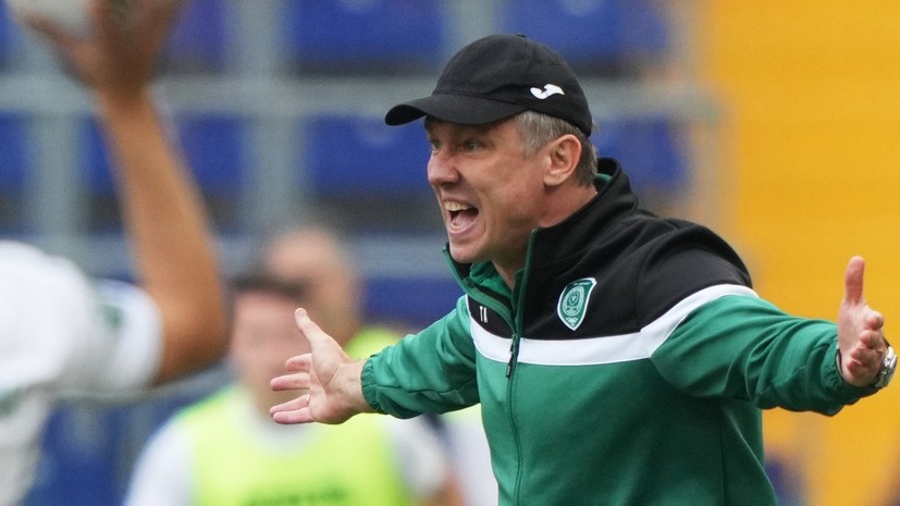 Талалаев: я говорил опытным игрокам «Ахмата» управлять процессом, но ответа не последовало