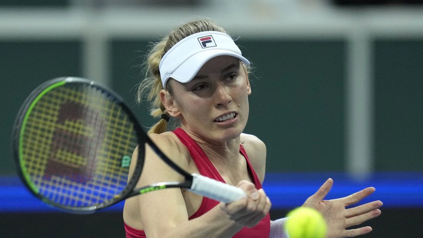 Александрова обыграла Дэвис и вышла во второй круг теннисного турнира в Кливленде