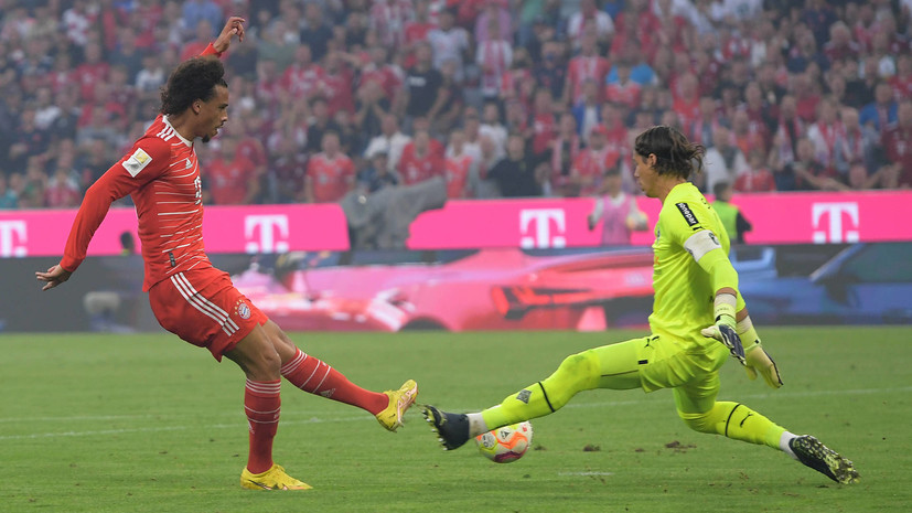 Мяч Зане спас «Баварию» от поражения в матче с мёнхенгладбахской «Боруссией»