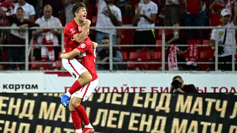 18-летний форвард Мелёшин забил мяч в дебютном матче за «Спартак»
