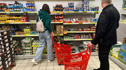 В польском супермаркете