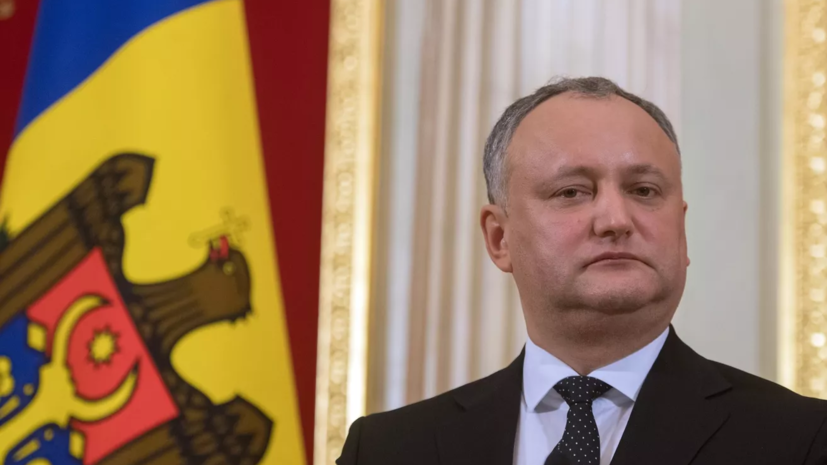 Додон призвал власти Молдавии сохранять диалог с Россией