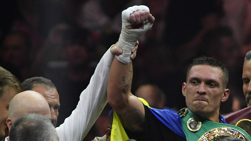 Усик признан боксёром месяца по версии WBA