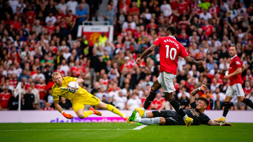 Дубль Рашфорда помог «Манчестер Юнайтед» обыграть «Арсенал» в матче АПЛ