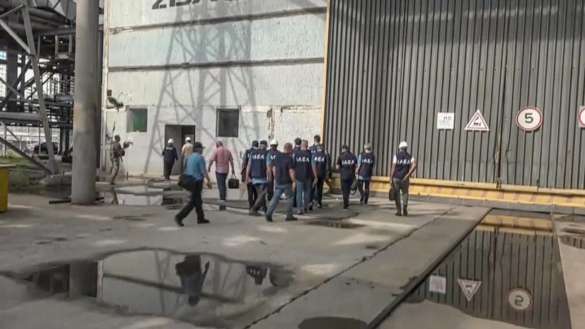 «Росэнергоатом»: два сотрудника МАГАТЭ остались на Запорожской АЭС