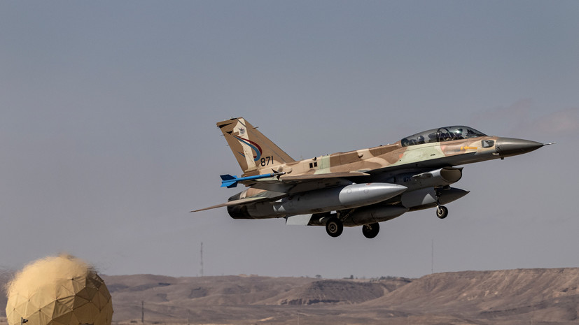В ЦПВС заявили, что израильские F-16 нанесли удар по аэродрому в сирийском Алеппо